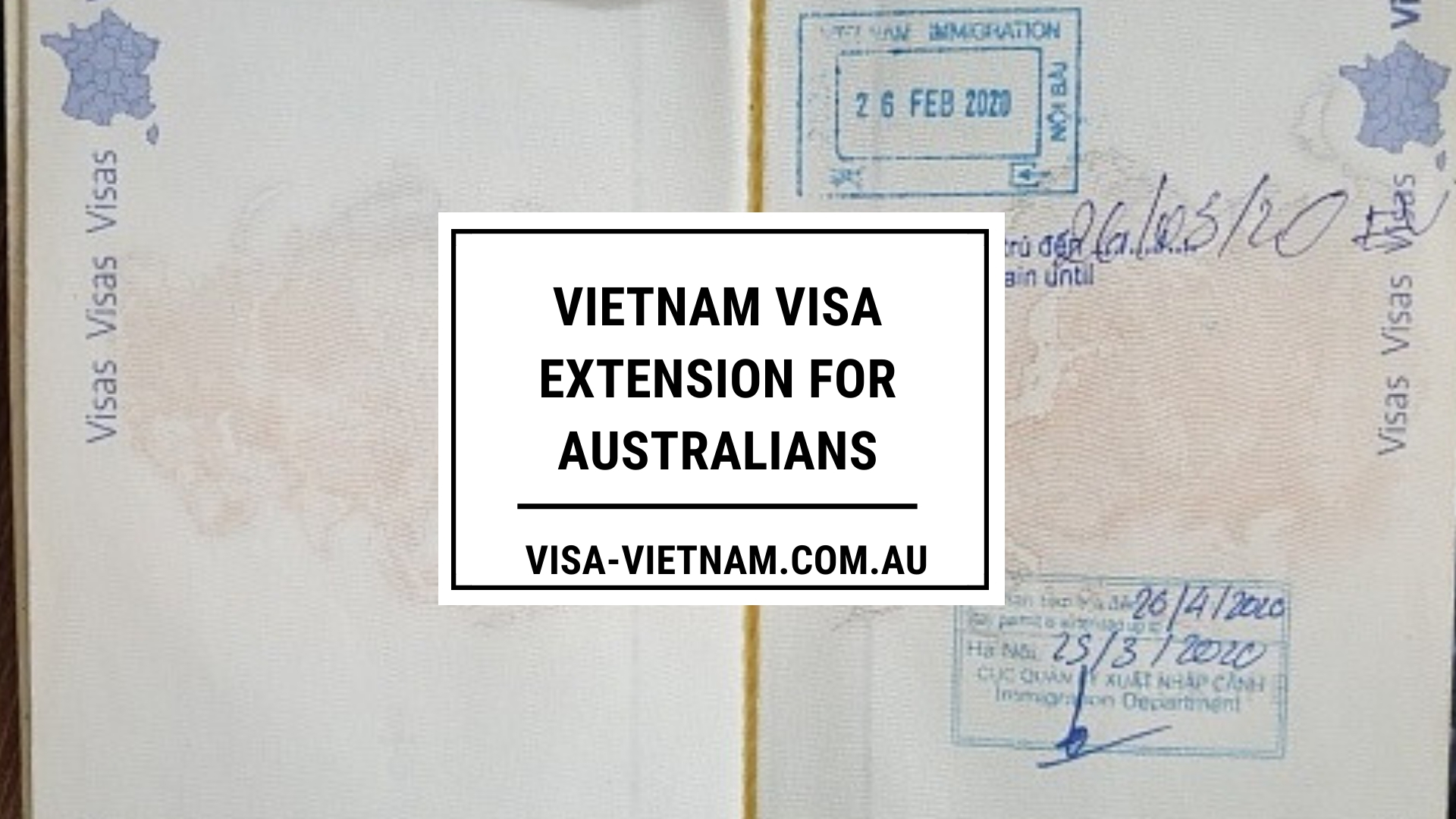 Vietnam visa extension for Australians